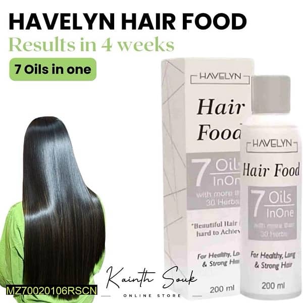 7 in 1 Hair Food Oil - 200ml 2