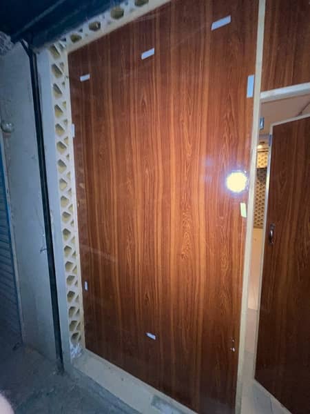 MDF Door and wall with exhaust 1