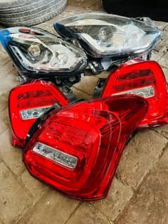 Suzuki Swift Honda Civic Toyota Hilux Side mirrors Headlights Bumpers 0