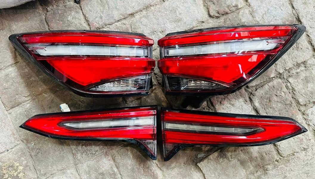 Suzuki Swift Honda Civic Toyota Hilux Side mirrors Headlights Bumpers 3