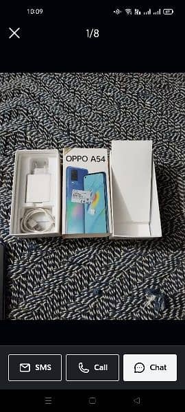 OPPO a54 4gb/ 128gb 1 year used 0