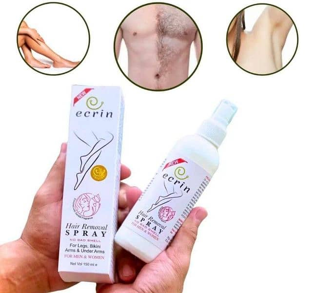 Ecrin hair removal spray 2