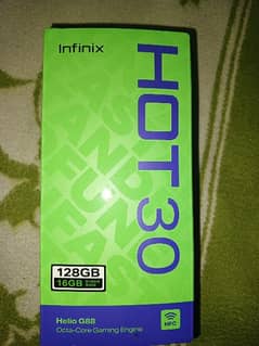 INFINIX HOT 30 ram 16  storage 128