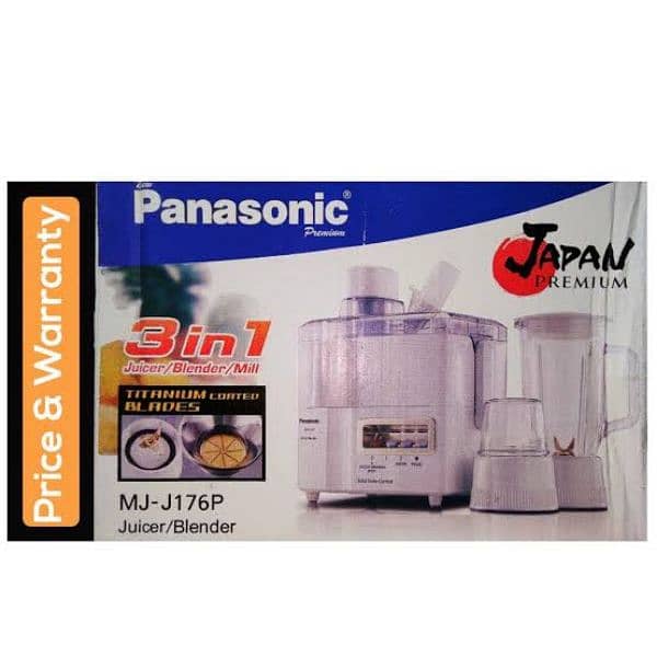 Panasonic juicer machine 3 in 1 2