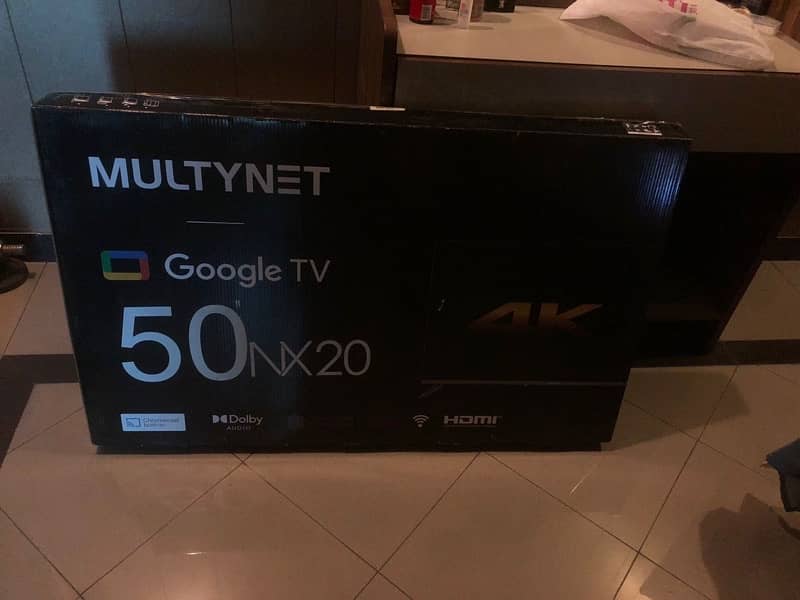 multy net google tv led 50N x 20 0