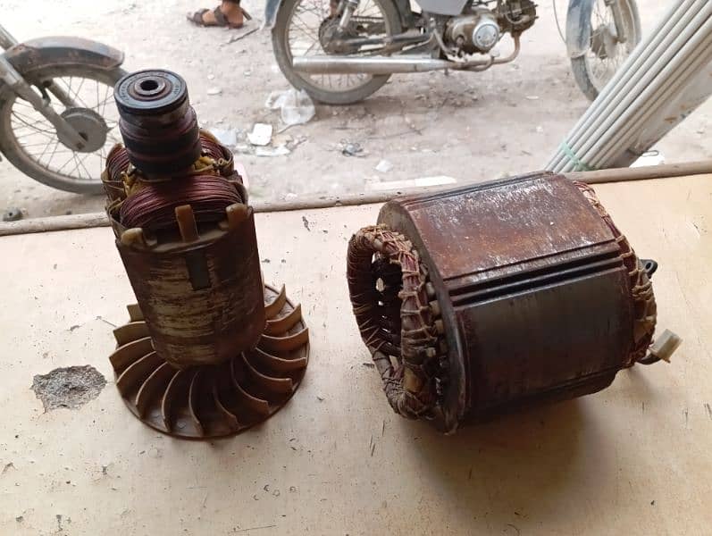 2.5KVA Generator Rotor and Motor Original 0
