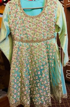 net and tissue stone work  dress in small size 0