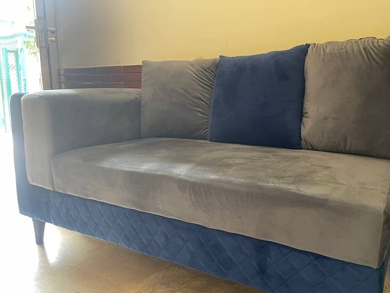 8 seater L shape  sofa set in excellent condition for sale 9