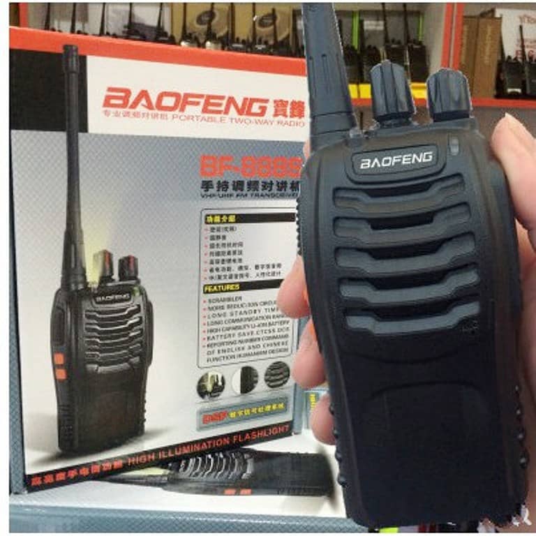 Walkie talkie Baofeng Bf-888s Wireless two way woki toki set intercom 3