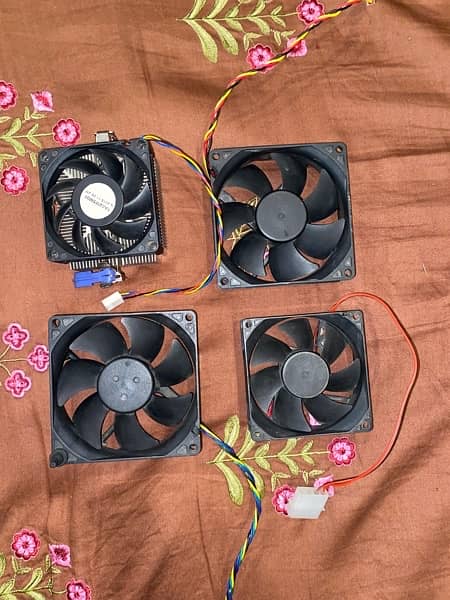 computer casing with 3 fans and heatsink |  gaming pc case casing 1