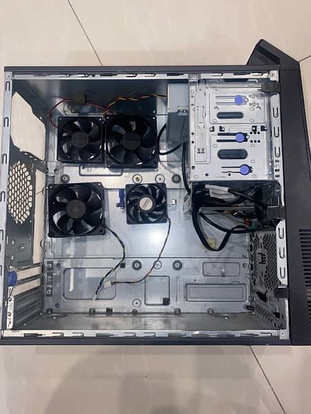 computer casing with 3 fans and heatsink |  gaming pc case casing 2