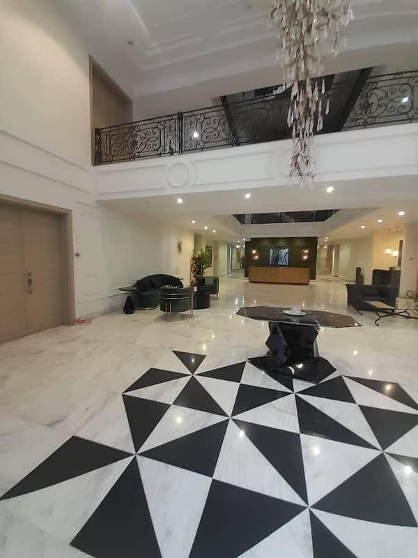 2 Bed Luxury Apartment For Rent In Gulberg Lahore 0