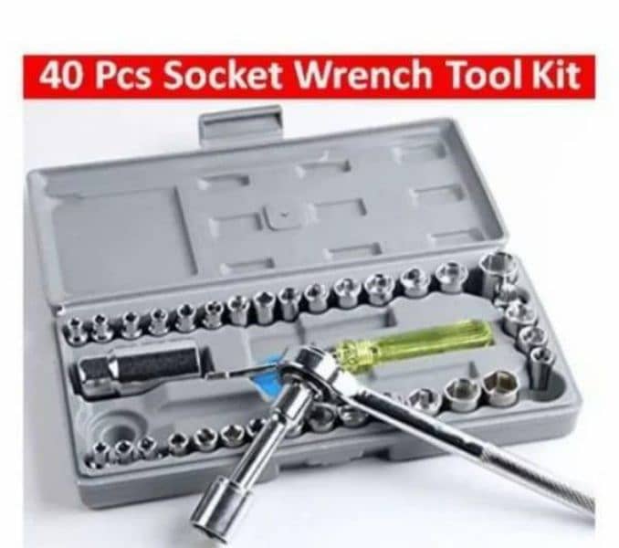 Spare parts 40 pieces stainless Steel Wrench Tool Set FREE COD 1