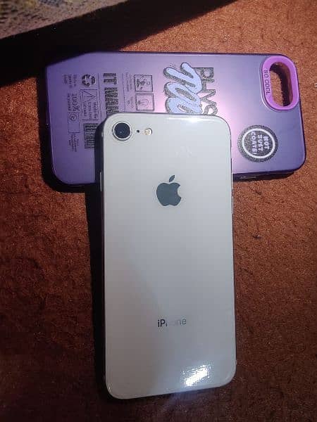 I phone 8 64 GB official PTA lush condition 6