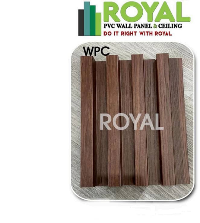 PVC Wall panel, Hard, Semi hard, WPC Fluted panels 7