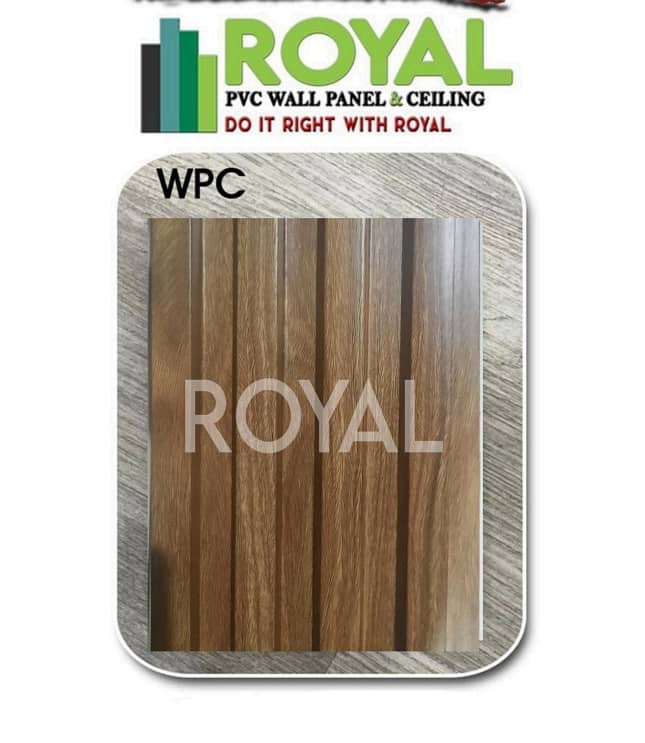 PVC Wall panel, Hard, Semi hard, WPC Fluted panels 8