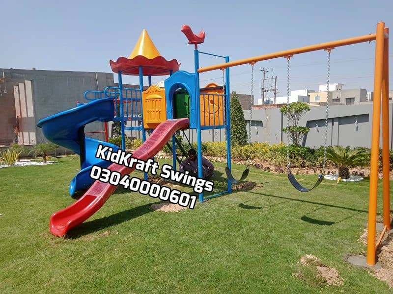 kids slides | Playground Equipment | kid swing | jhoola | kids Rides 17