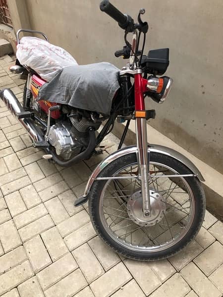 Honda CG125 2021 karachi number 5