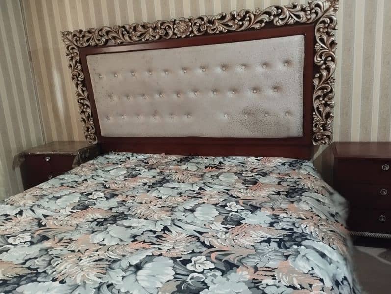 Bed Set / Wooden Bed / King Size Bed / Double Bed 1