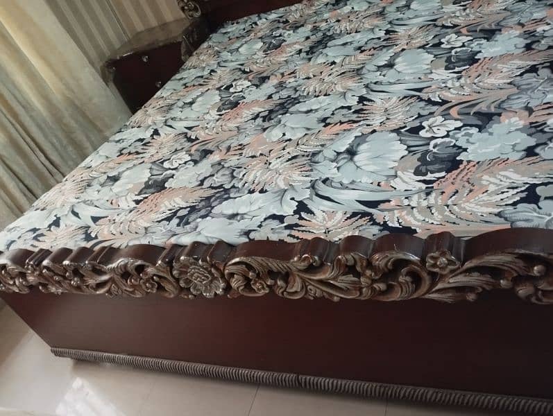 Bed Set / Wooden Bed / King Size Bed / Double Bed 2