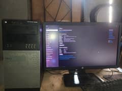 i3 4360 with hp 22   inch Fhd moniter