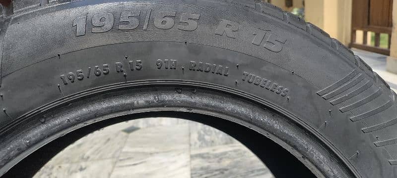 15'inch used tubeless tires 1