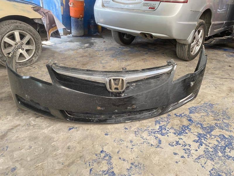 original exhaust and bumpers of civic reborn 2