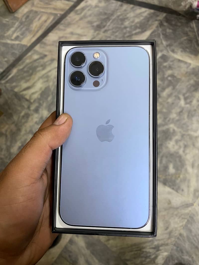 Iphone 13pro Max dual (PTA Approved) With box 0