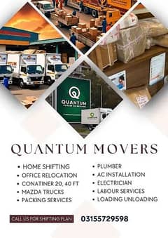 Quantum Movers | Home Shifting, Packing, Transportation, Labours