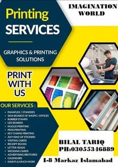 Panaflex Printing/visiting cards/Signboards/Customise logo services