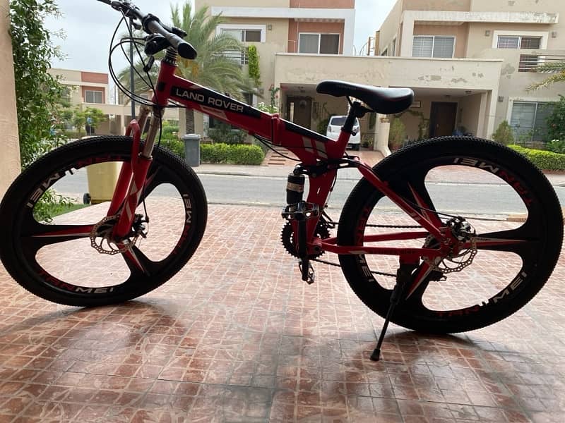 LAND ROVER FOLDABLE BICYCLE 0