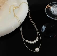 Korean pearl necklace 0