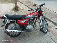 Honda 125 red clr