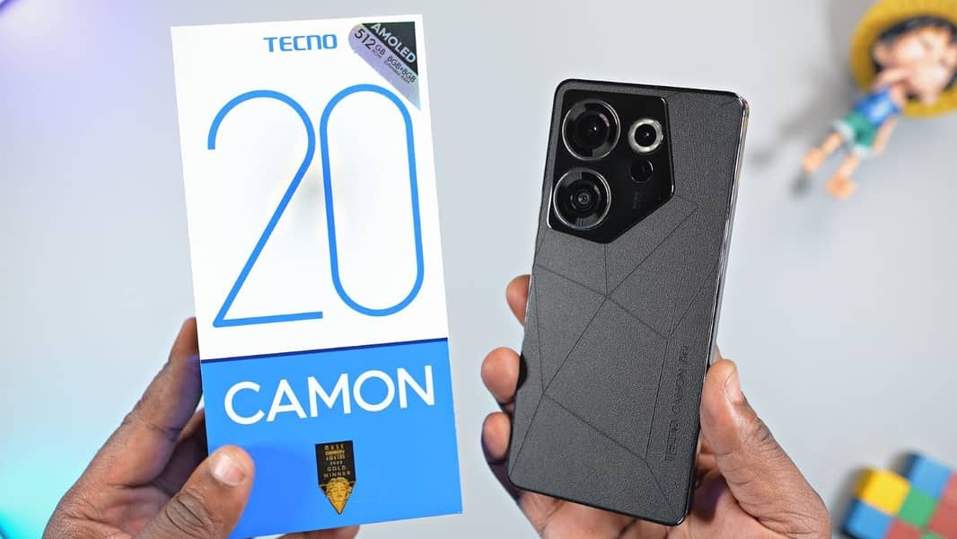 Tecno Camon 20 - Like New, Amazing Deal at 38,000!  8GB/256GB 	64 MP 3