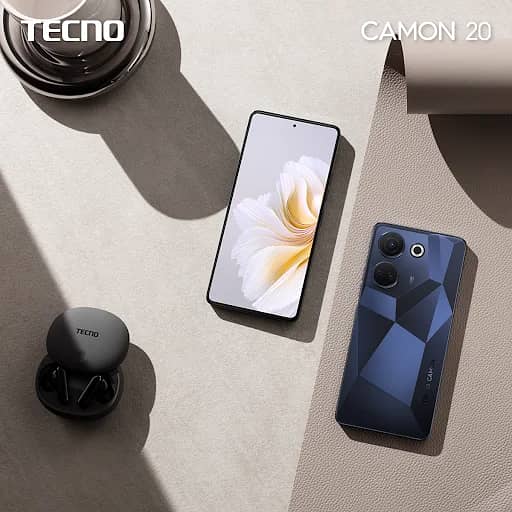 Tecno Camon 20 - Like New, Amazing Deal at 38,000!  8GB/256GB 	64 MP 12