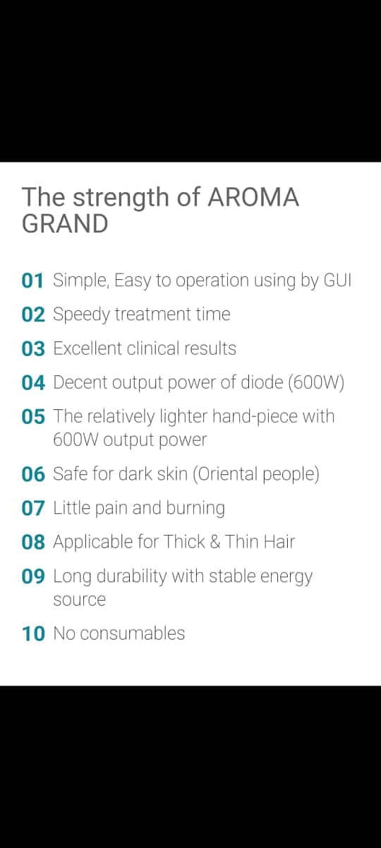 Aroma Grand Korean Diaode Laser808 nm hair removal machine 1