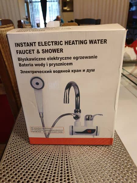 indtamy electric heating water faucet and shower 0