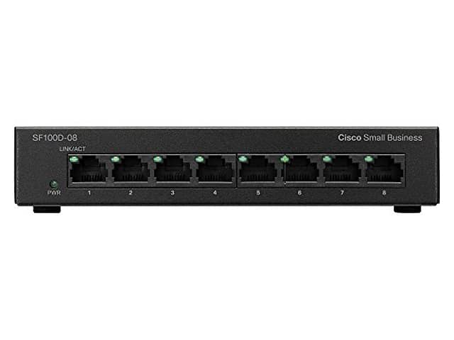Cisco SF100D-08 8-Port Desktop 10/100 Switch 1
