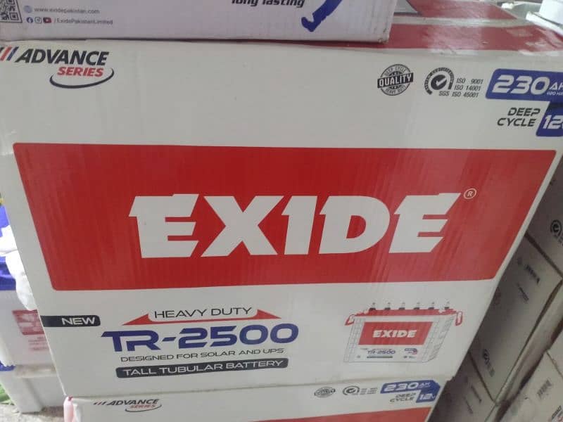 EXIDE , OSAKA TALL TUBULAR & NORMAL BATTERY ( Garden Battery Market) 13