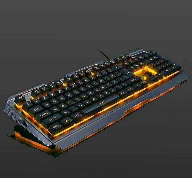 LED LIGHT GAMMING KEY BOARD AND MOUSE SET 0