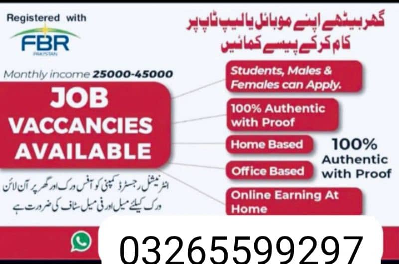 Job for Male Female Students 7
