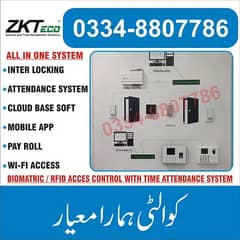 zkt biometric face time attendance machine & employee payroll software