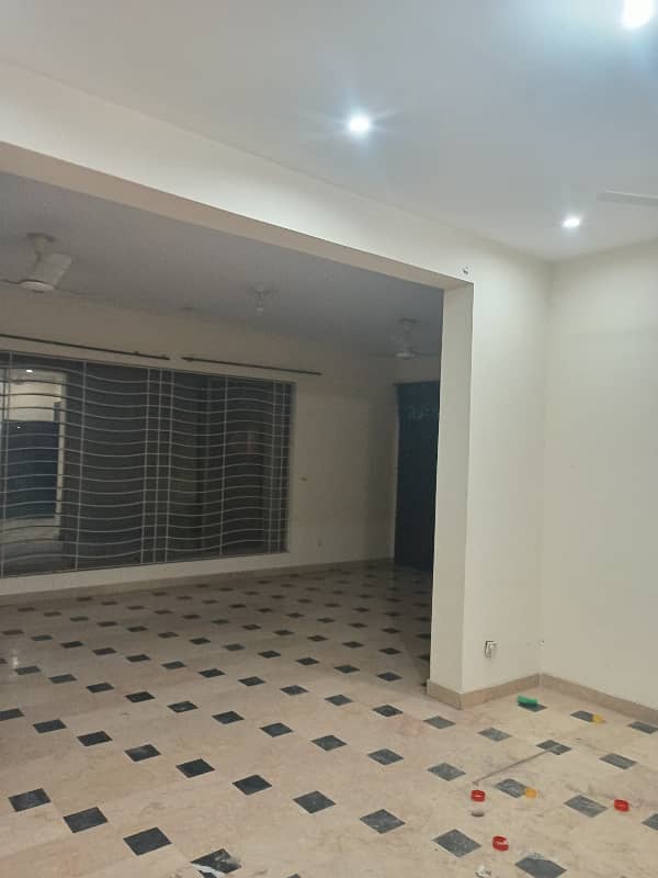 one Canal 3 bedroom ground portion for rent at Prime location separate gas meter separate electricity metre demand 135000 2