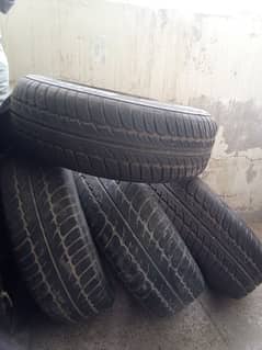 4 tyre's set without punchers 195/65 R 15