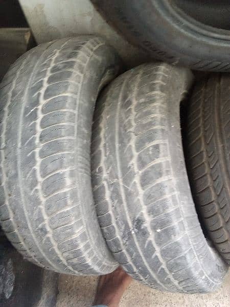 4 tyre's set without punchers 195/65 R 15 4