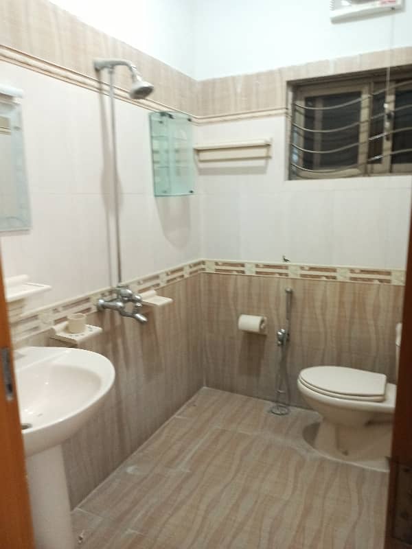 Three bedroom attached washroom ground portion 13 Need and clean for rent demand 110 000 3