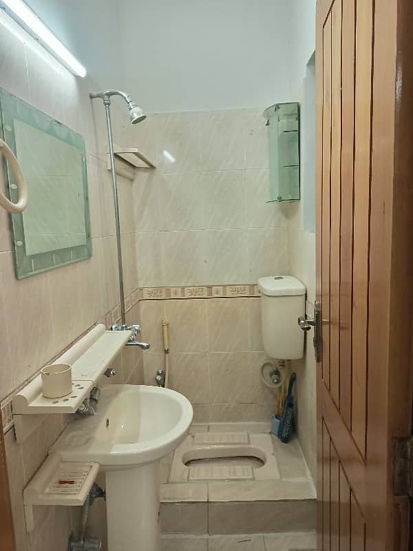 Three bedroom attached washroom ground portion 13 Need and clean for rent demand 110 000 10