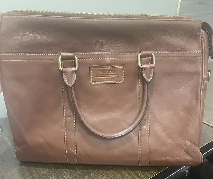 imported leather lapto bag 4