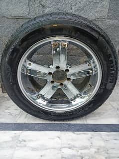 20 Inch 6 nut rims plus tyre