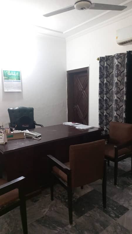 2 Kanal Full House For Rent with 6 Bed 8 Car Parking For Office/Company in K Block Model Town Lahore 0
